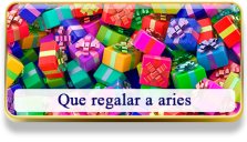 Que regalar a Aries