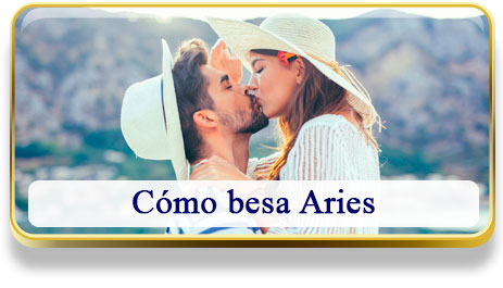 Cómo besa Aries