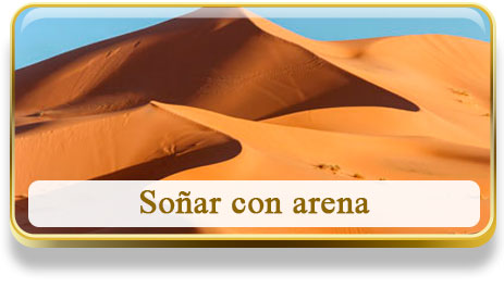 Soñar con arena